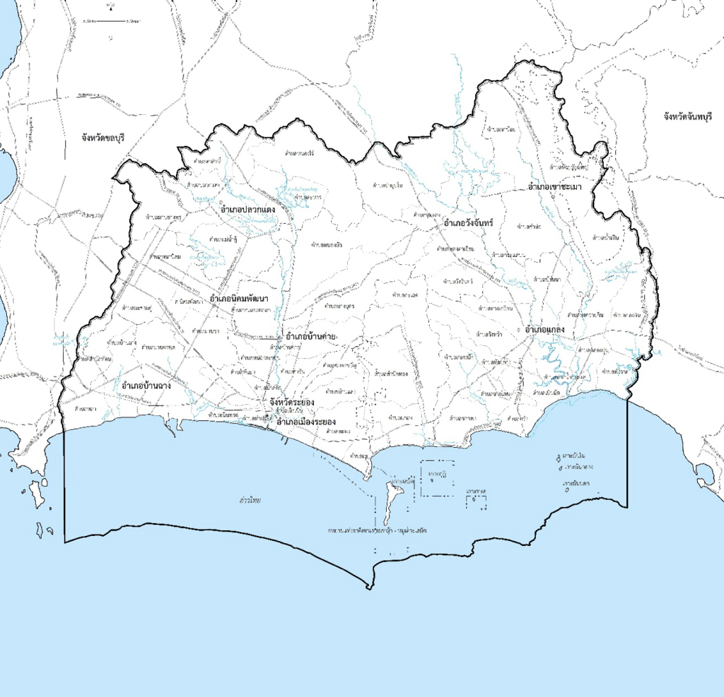map rayong